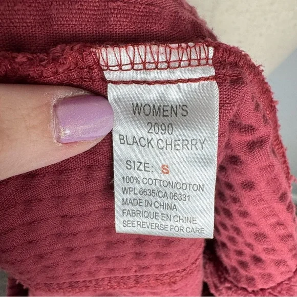 Woolrich Women's Burgundy Corduroy Jacket - Picture 7 of 7